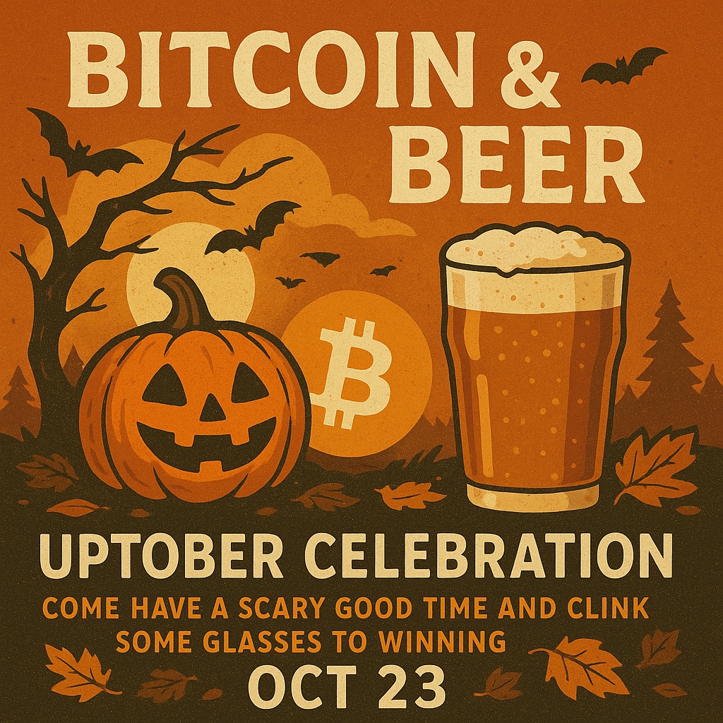 🎃 Pacific Northwest Bitcoin & Beer: Uptober Celebration 🍻