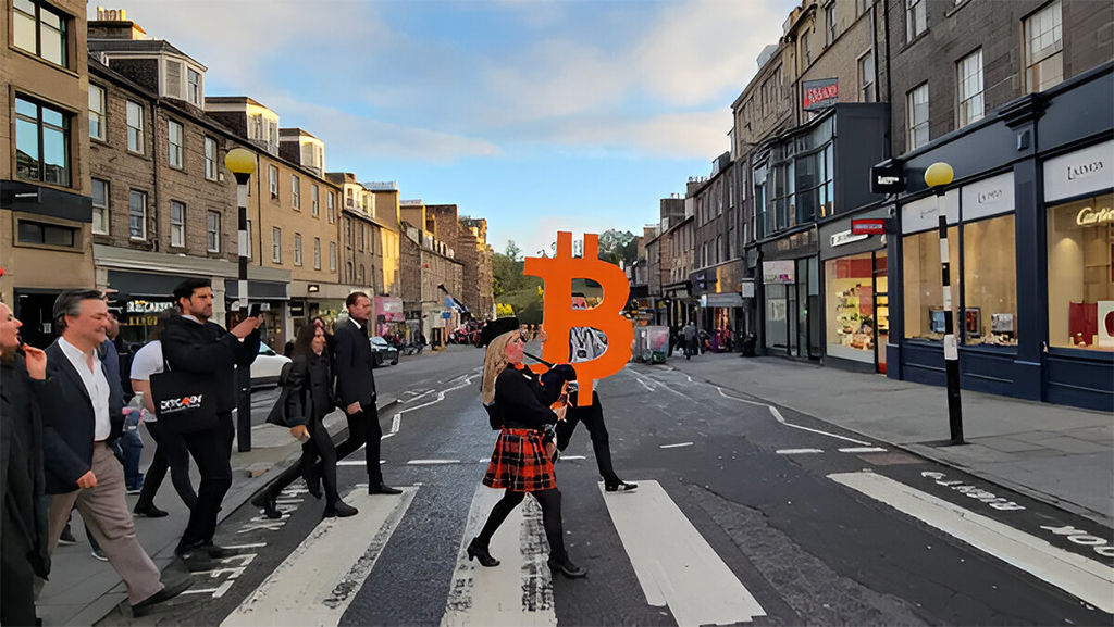 Bitcoin Walk Edinburgh