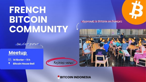Meetup des Bitcoiners Français à Bali