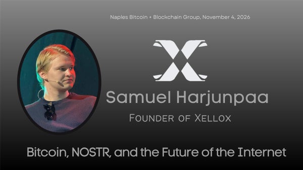 Bitcoin, NOSTR and the Future of the Internet