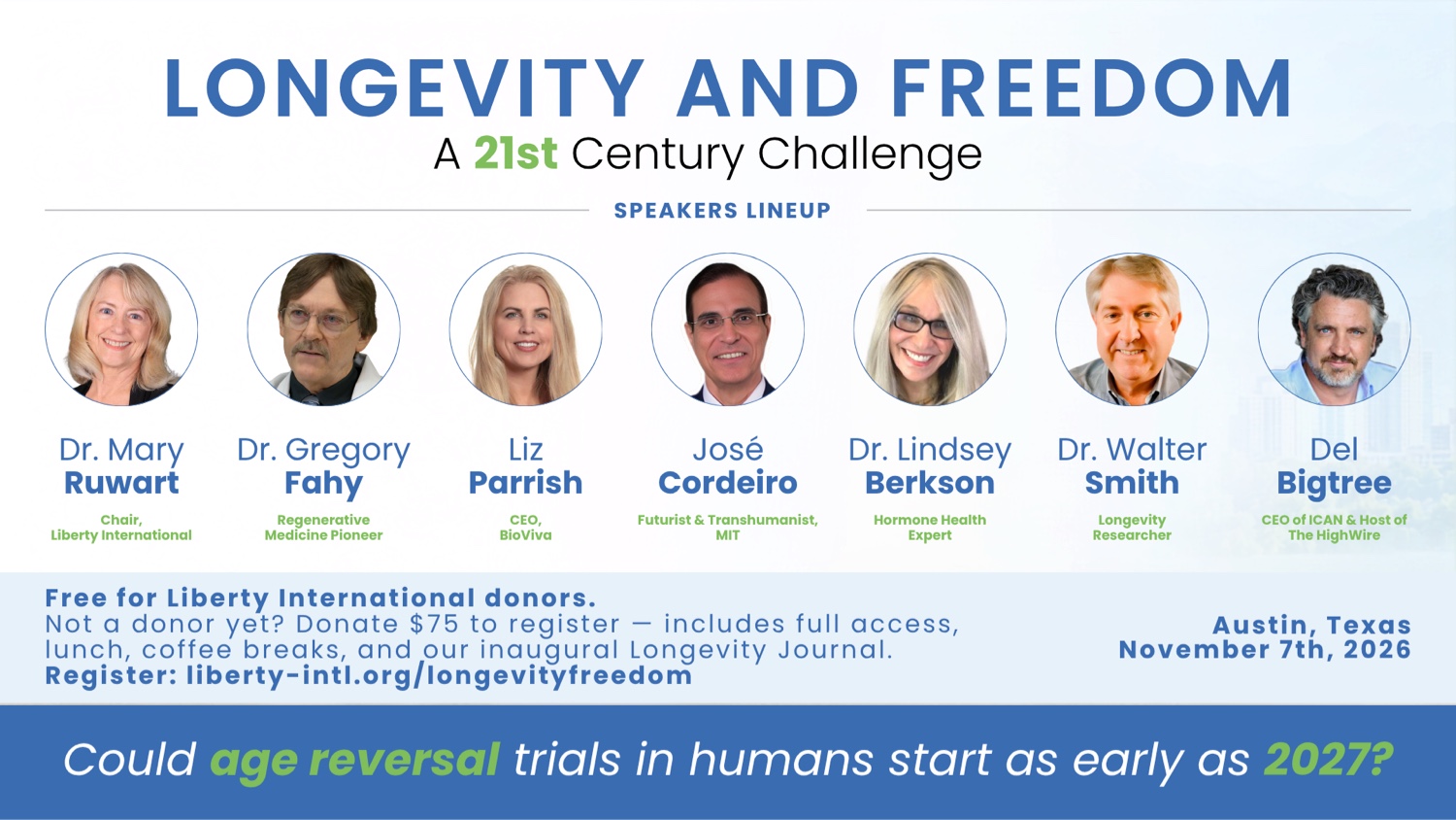 Longevity and Freedom Summit
