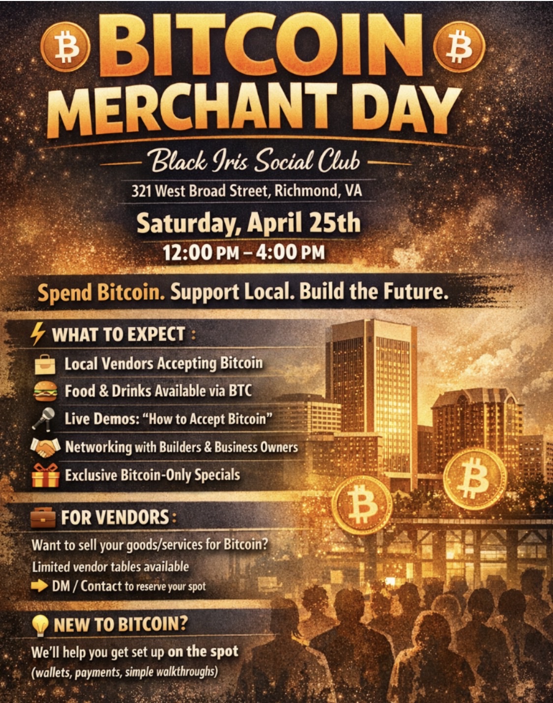 Bitcoin Merchant Day!