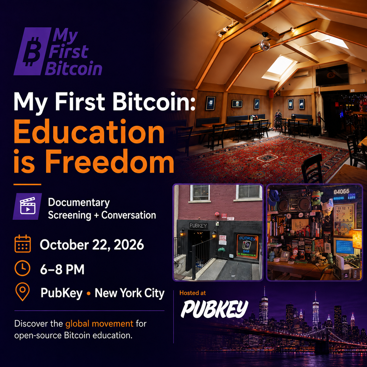 My First Bitcoin: Education Is Freedom