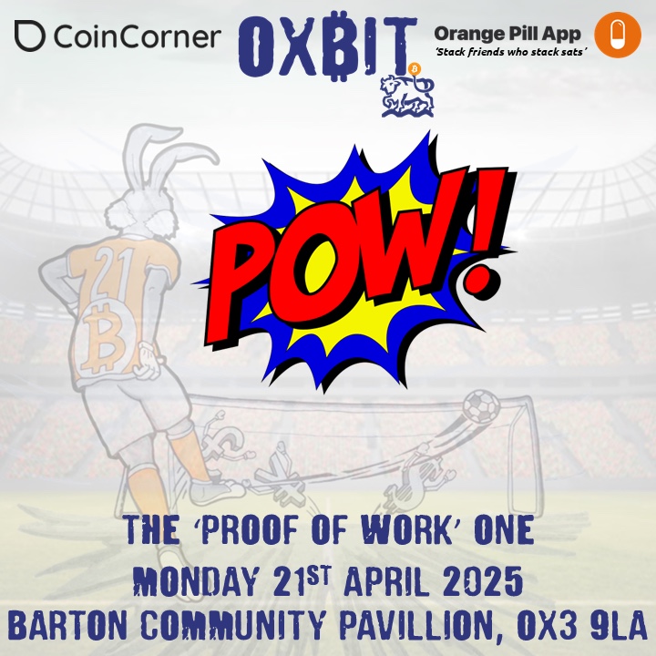 ₿itcoin ₿allers Academy Proof Of Work Anniversary Games 2025