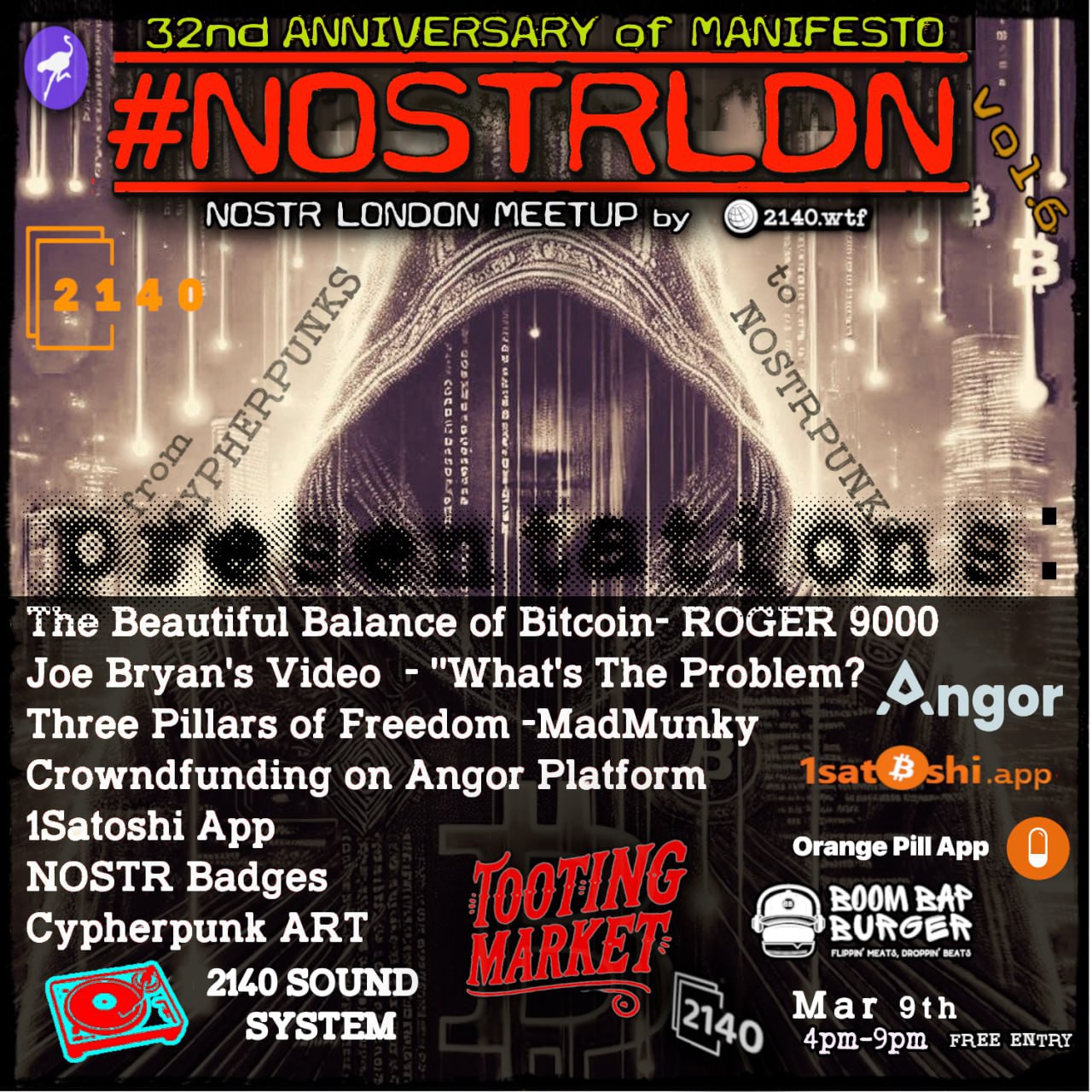 PRIVACY DAY, NOSTR LONDON v6 "FROM CYPHERPUNKS TO NOSTRPUNKS"