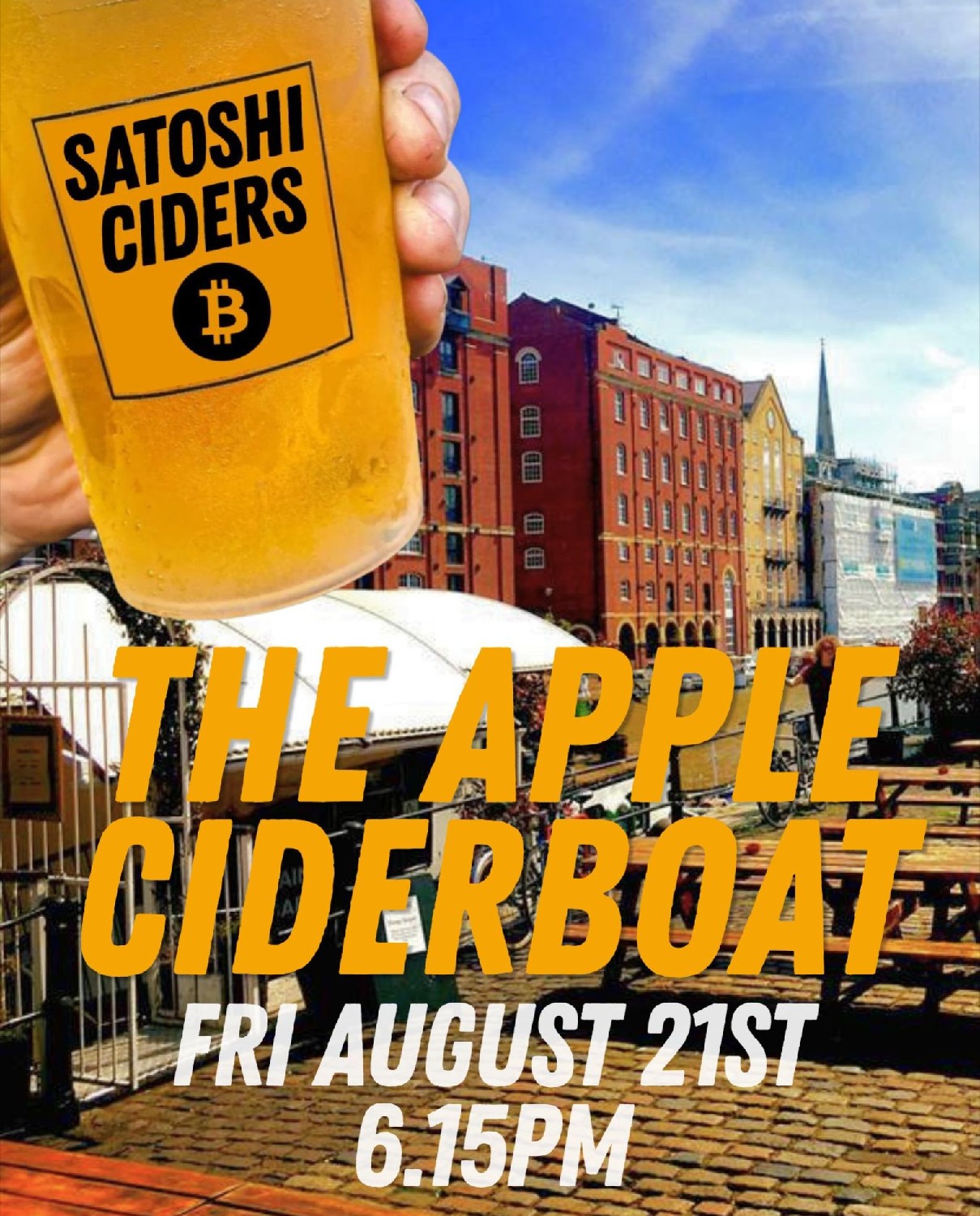 August Bitcoin Bristol - Satoshi Ciders