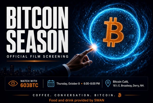 BITCOIN SEASON - Official Film Screening by 603BTC