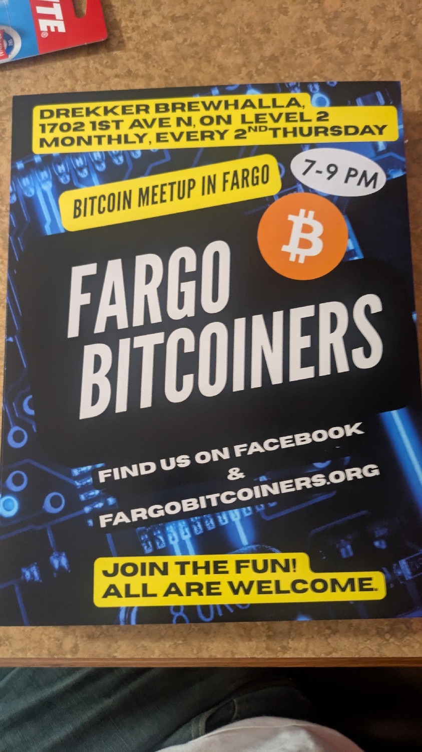 Fargo Bitcoiners Meetup