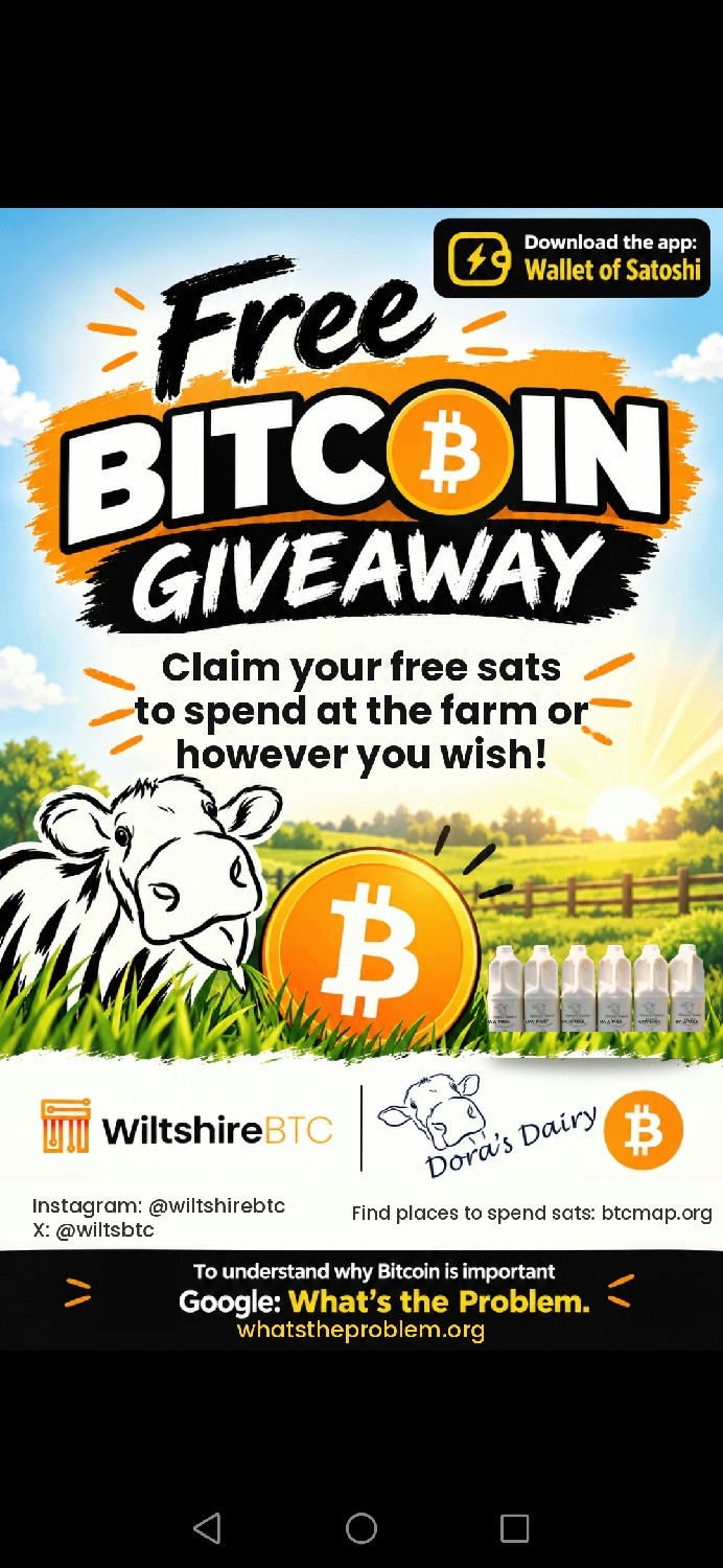 Dora's Dairy Big Feed Up - Bitcoin Giveaway & Kickstart a Circular Economy!