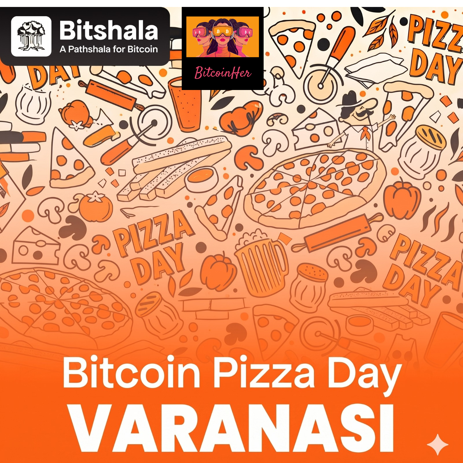 Bitcoin Pizza Day with Bitshala (Varanasi)