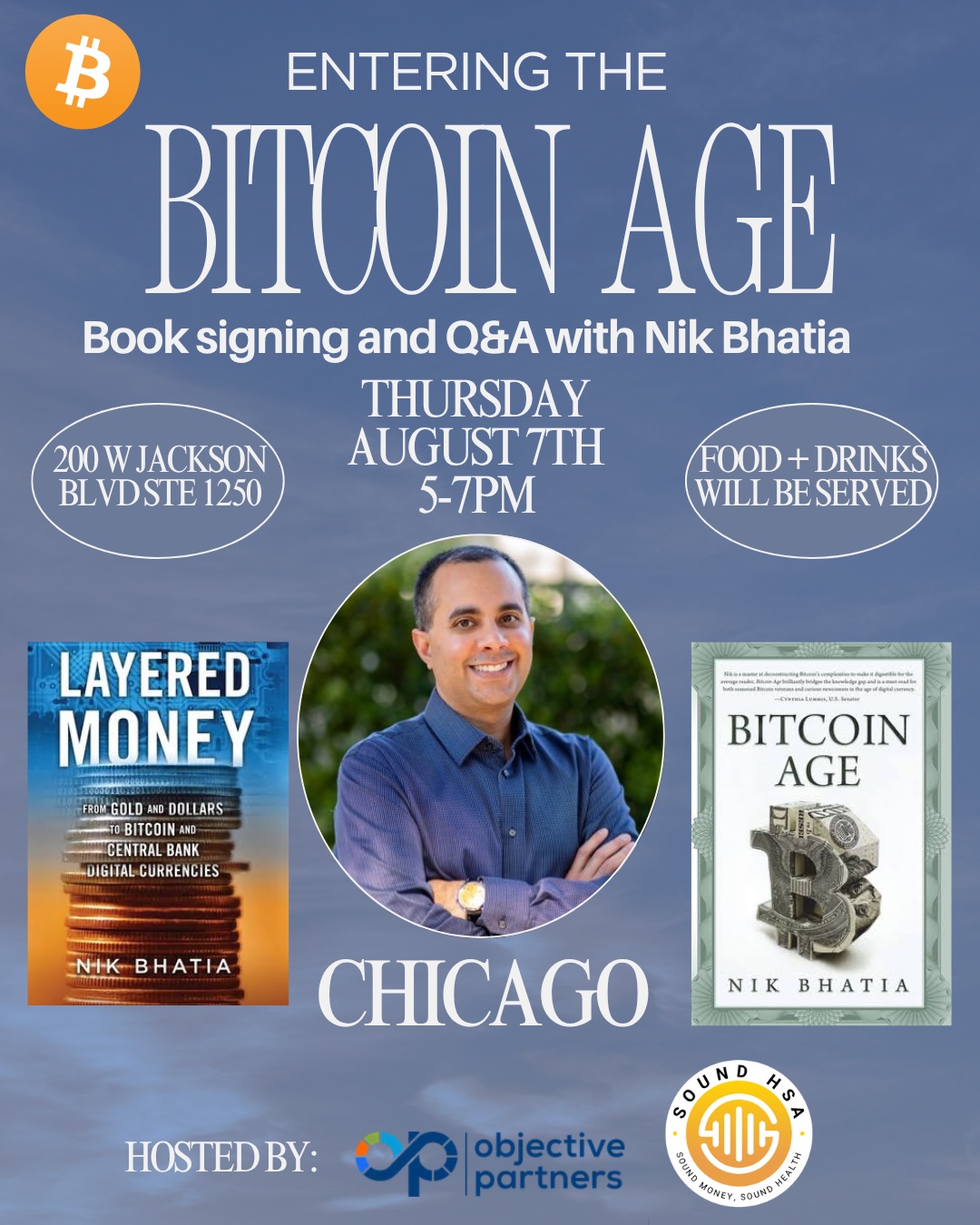 Entering the BITCOIN AGE: Book Signing and Q&A with Nik Bhatia