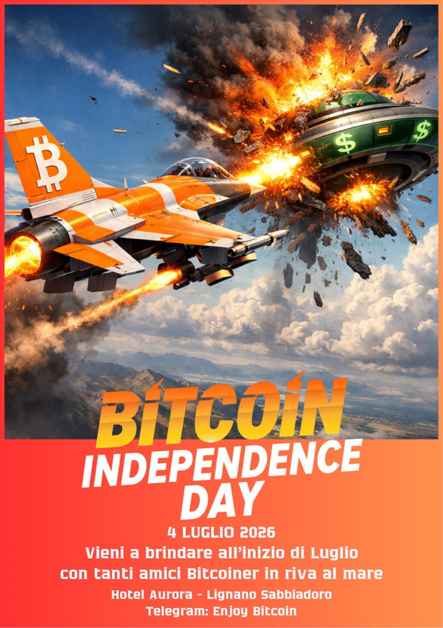 Bitcoin Indipendence Day - Lignano