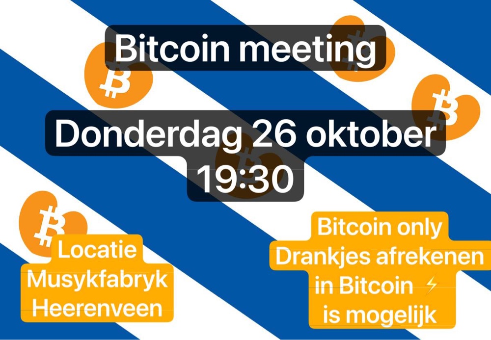 Bitcoin Friesland meeting