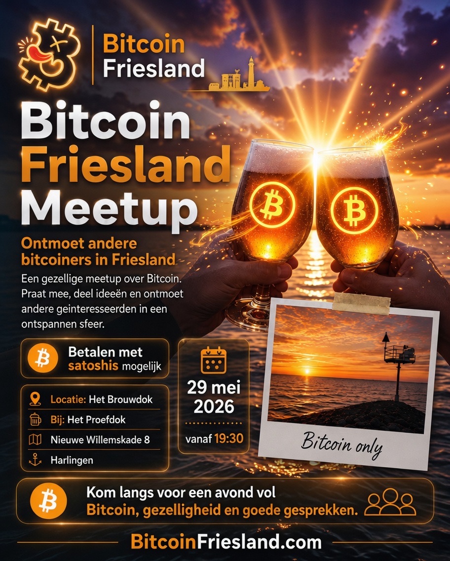Bitcoin Friesland Meetup - Harlingen