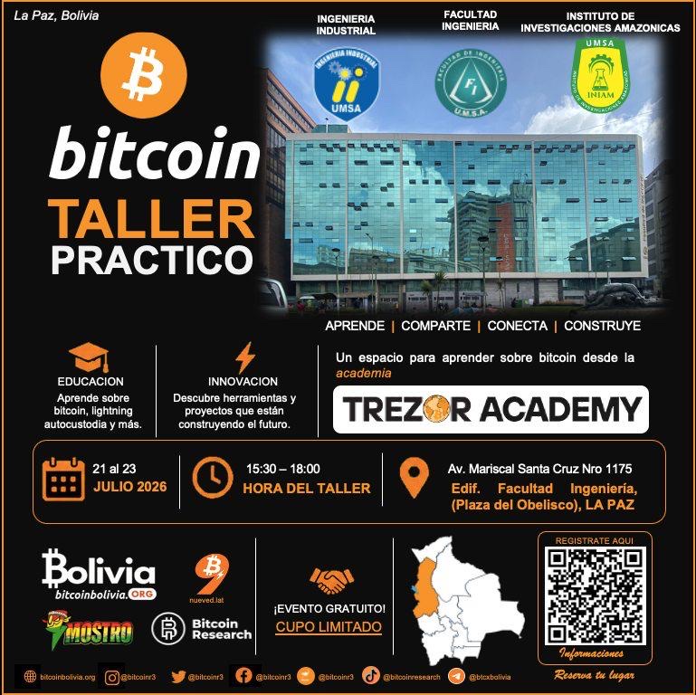 Bitcoin Taller Práctico - Trezor Academy