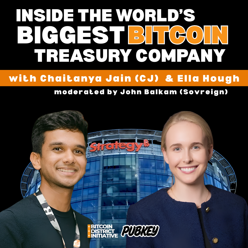 Life Inside the World's Biggest Bitcoin Treasury Company | PubKey DC