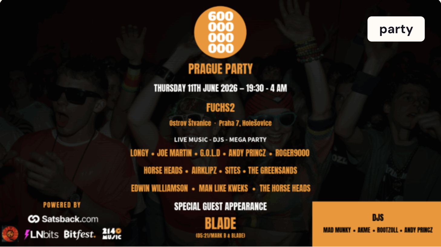 600000000000 Prague Party
