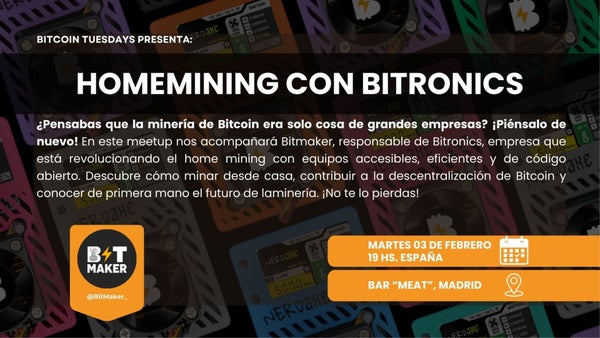 #70: Homemining 101 con Bitronics