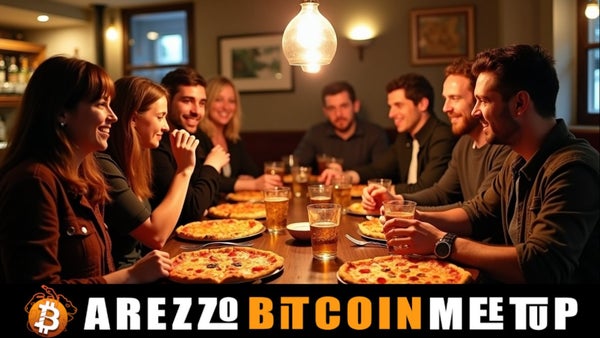 Una pizza in compagnia parlando di Bitcoin