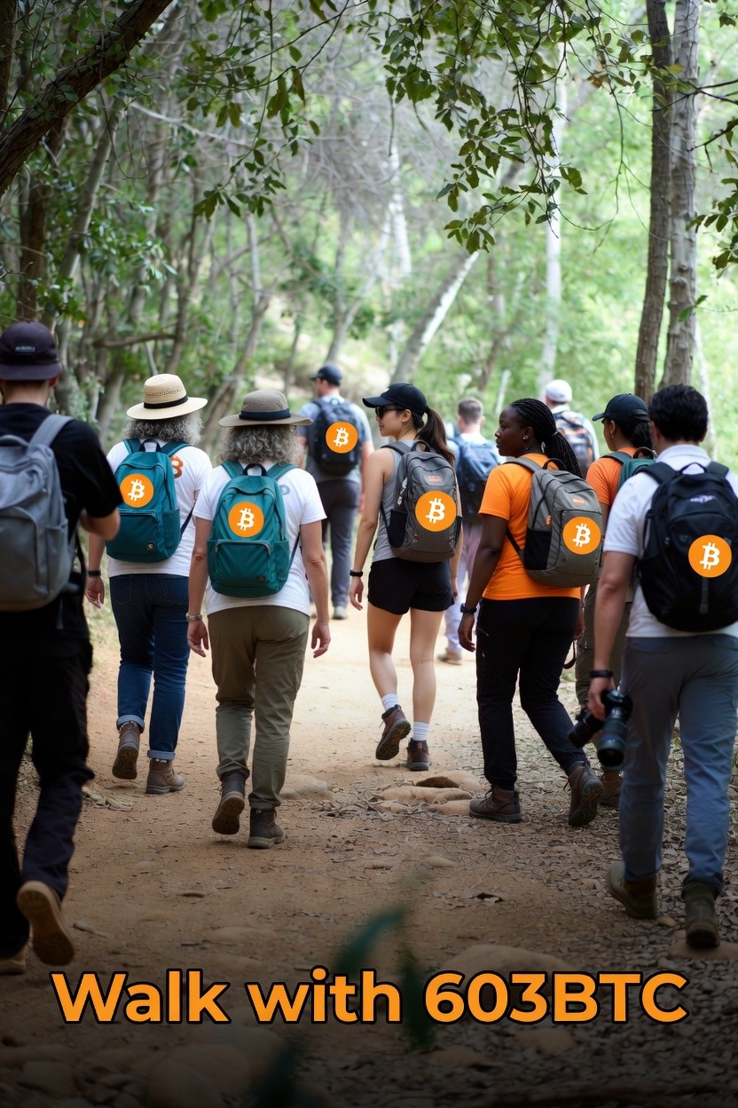 Nature Walk with 603BTC!