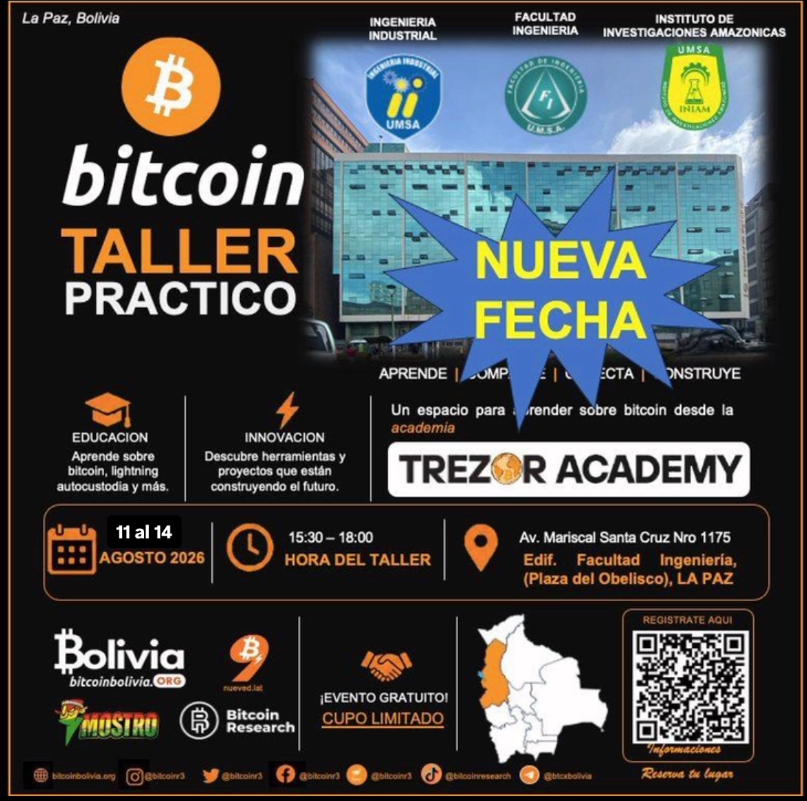 Bitcoin Taller Práctico - Trezor Academy
