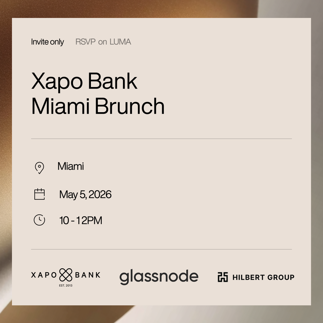 Miami Brunch With Xapo Bank, Hilbert Capital, Glassnode
