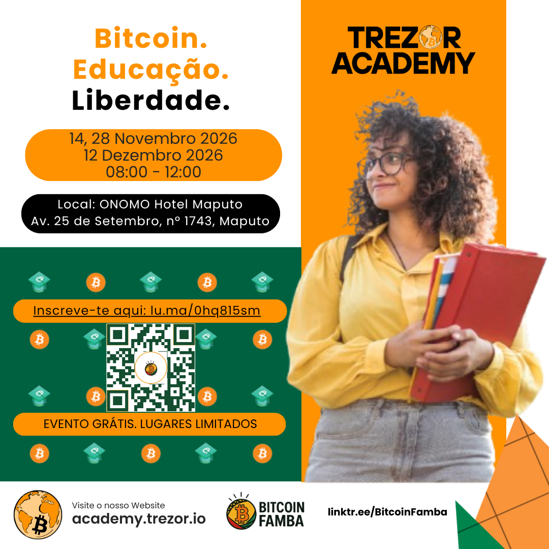 Bitcoin Whitepaper Day Meetup 2026, Maputo, Moçambique 🇲🇿