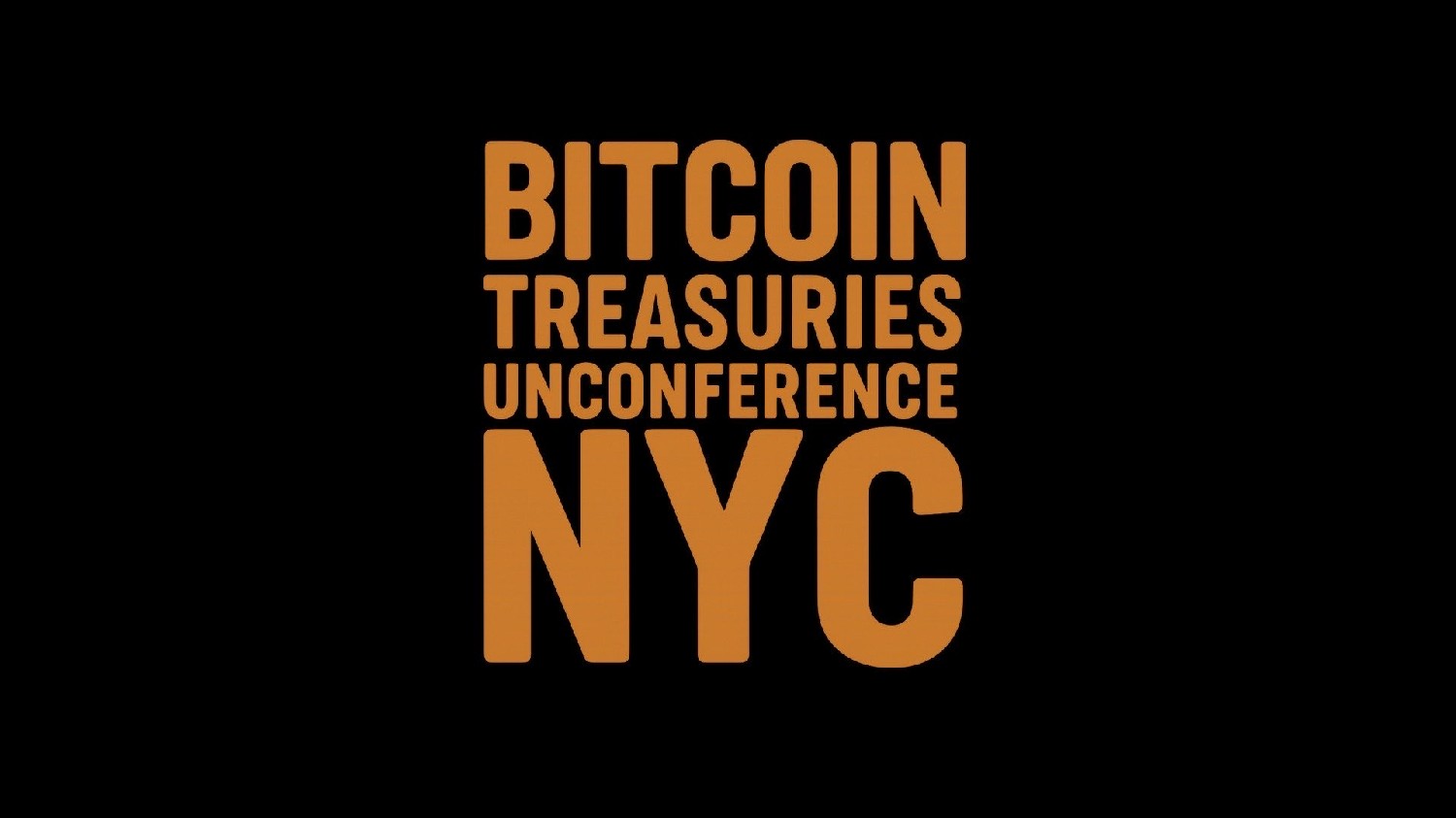 Bitcoin Treasuries Unconference NYC