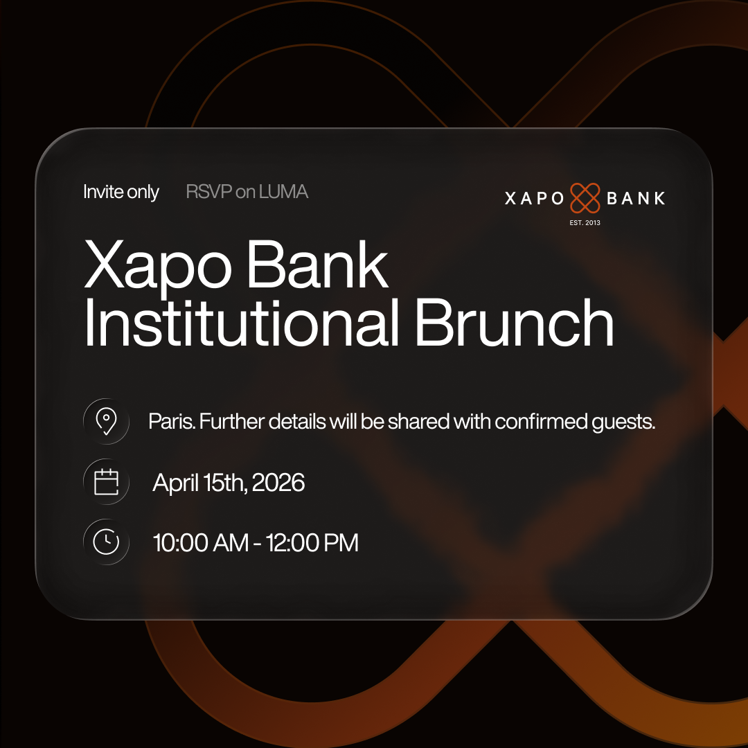 Xapo Bank Institutional Brunch