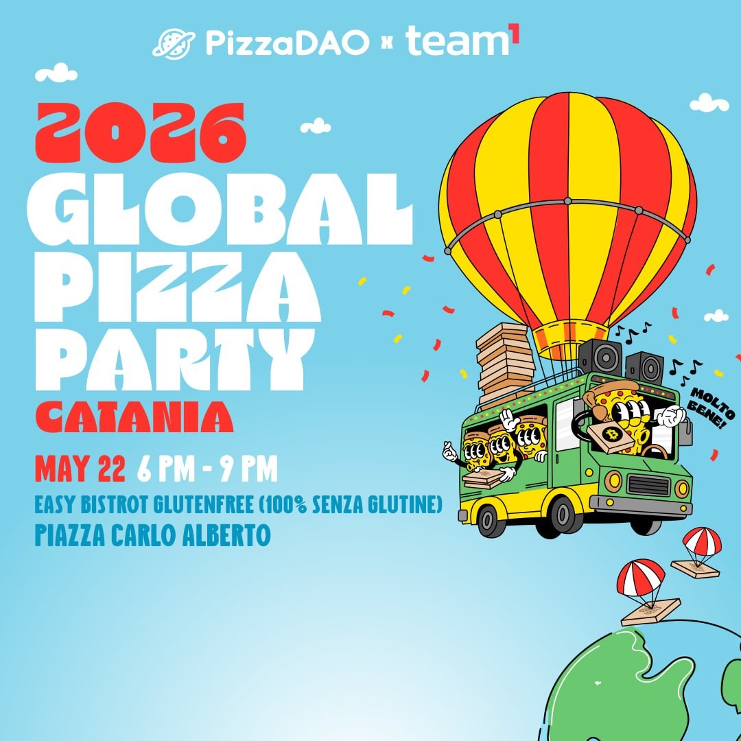 Global pizza party 2026 Catania