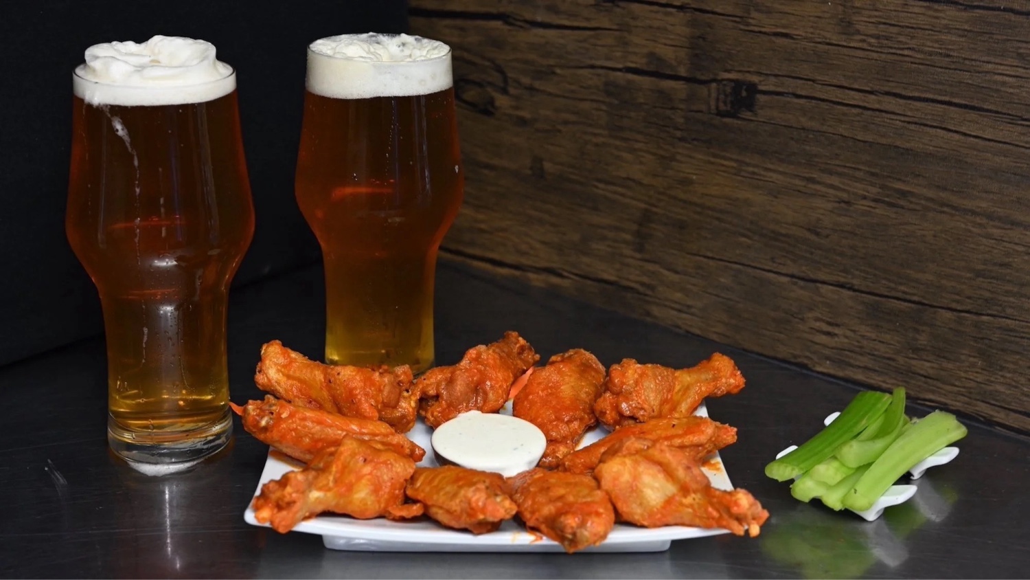 Wings, Beer and Bitcoin