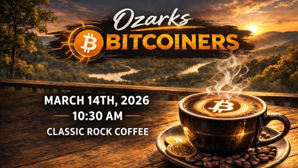🟠 Ozarks Bitcoiners – Coffee & ₿ Conversations ☕📍 Classic Rock Coffee
