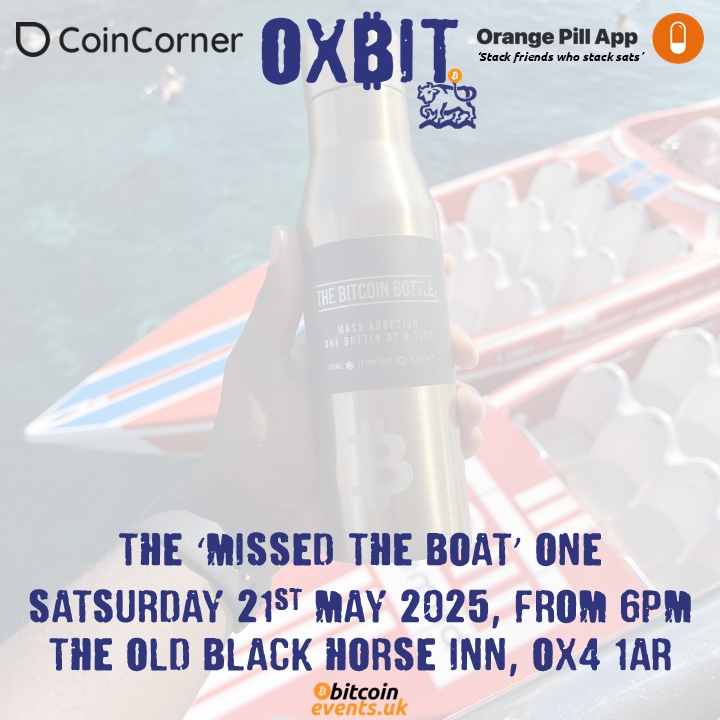 Ox₿it - The ‘Missed The ₿oat’ One