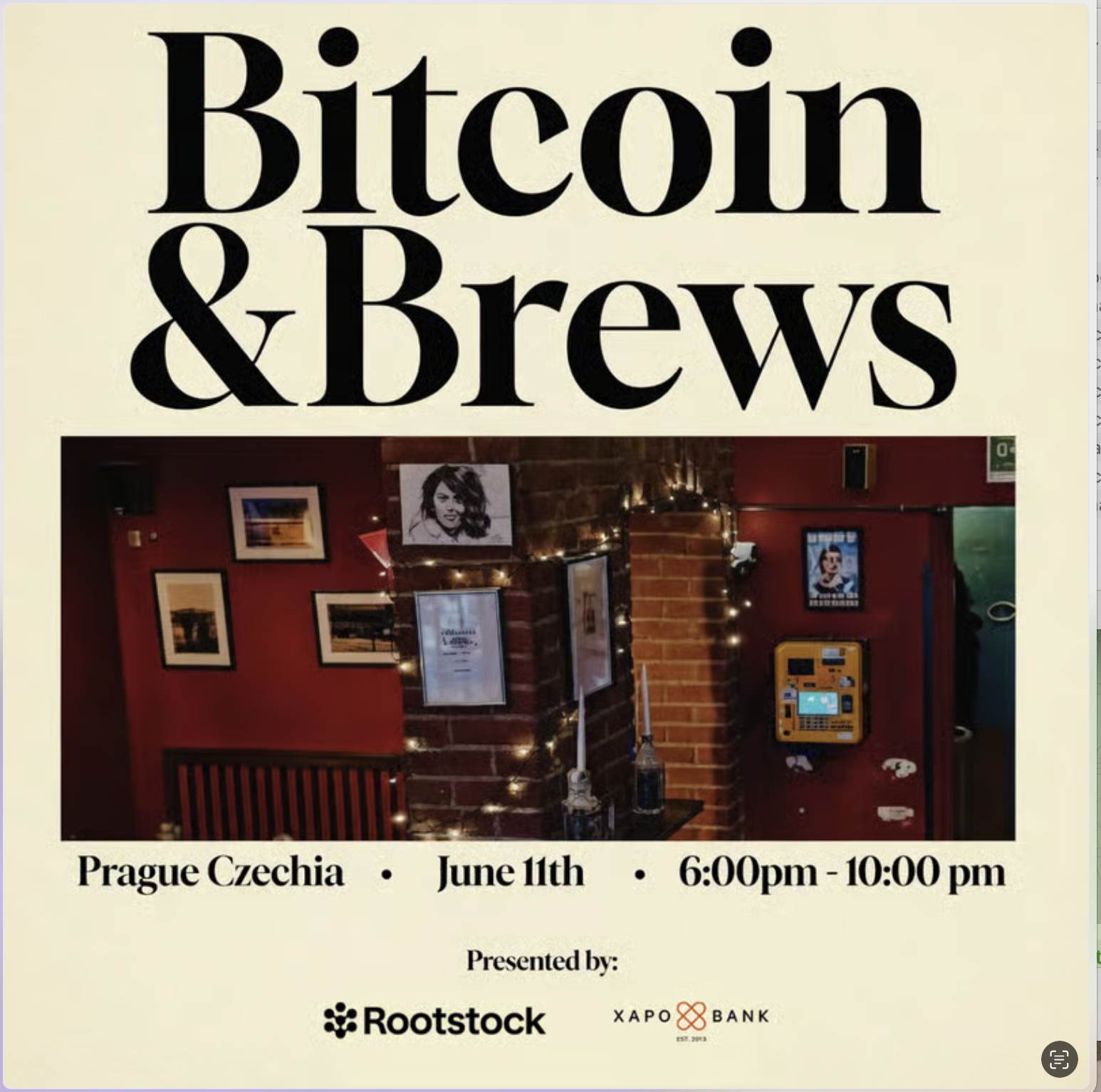 Bitcoin and Brews at Bar No. 7