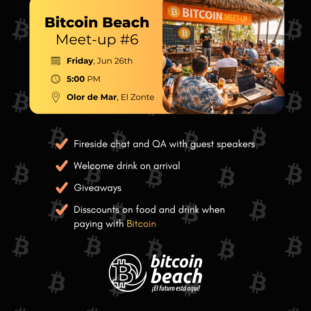 Bitcoin Beach Meet-up #6