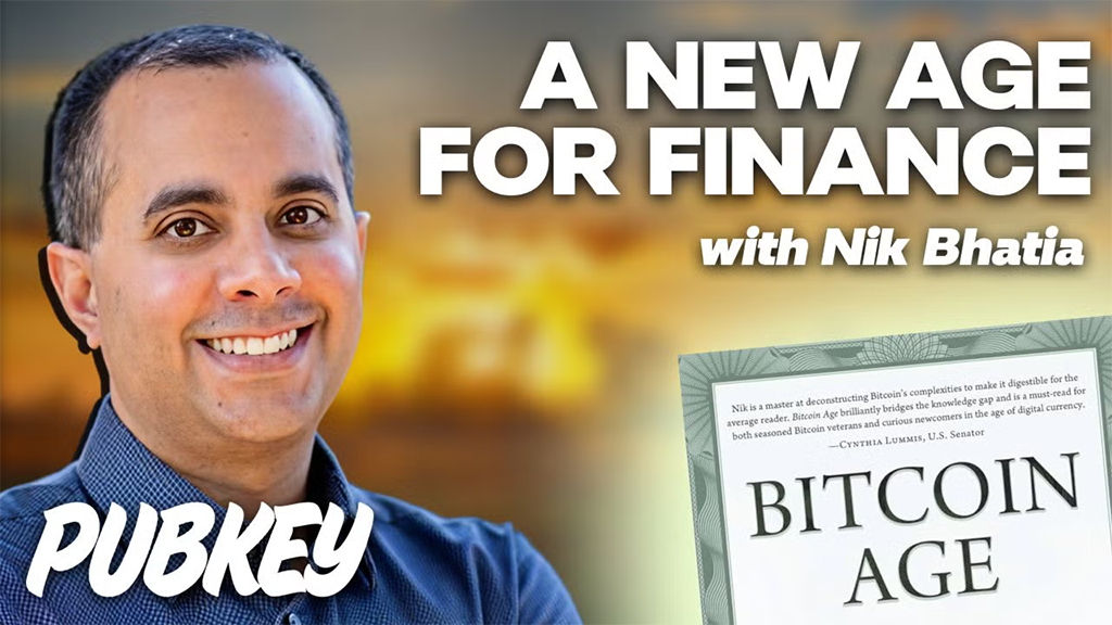 PubKey Bitcoin Meetup – A Talk with Nik Bhatia: New Age For Finance