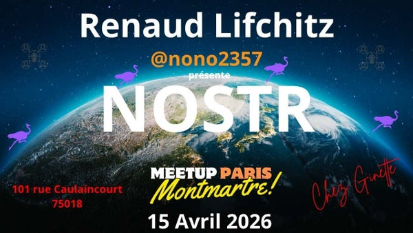 Nostr : Présentation de Renaud Lifchiz