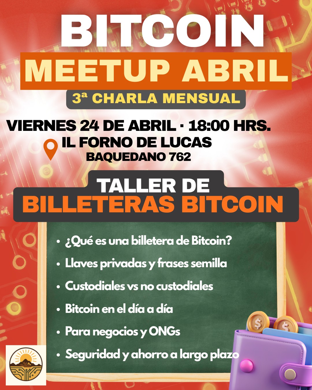 Bitcoin MeetUp Abril