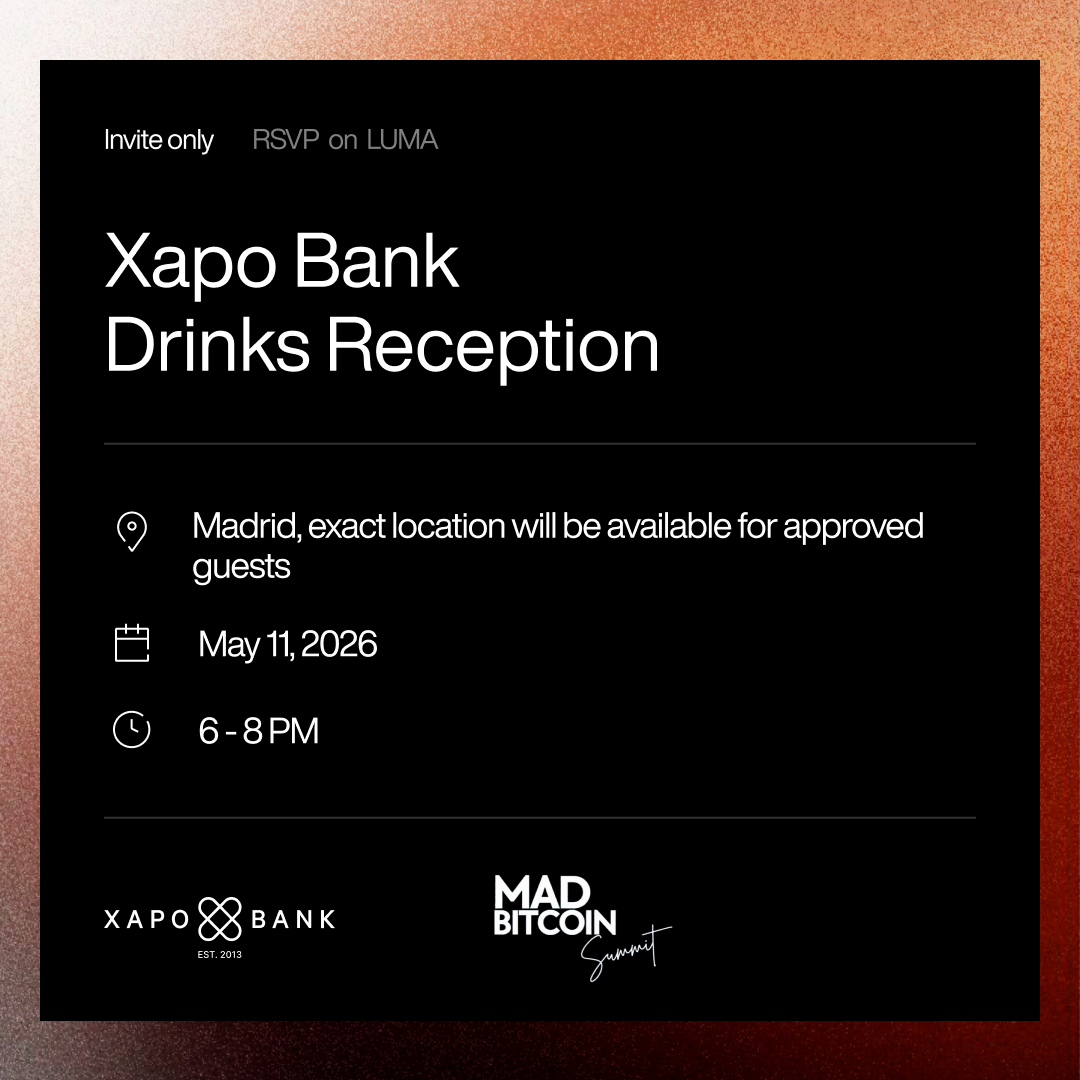 Xapo Bank Drinks Reception
