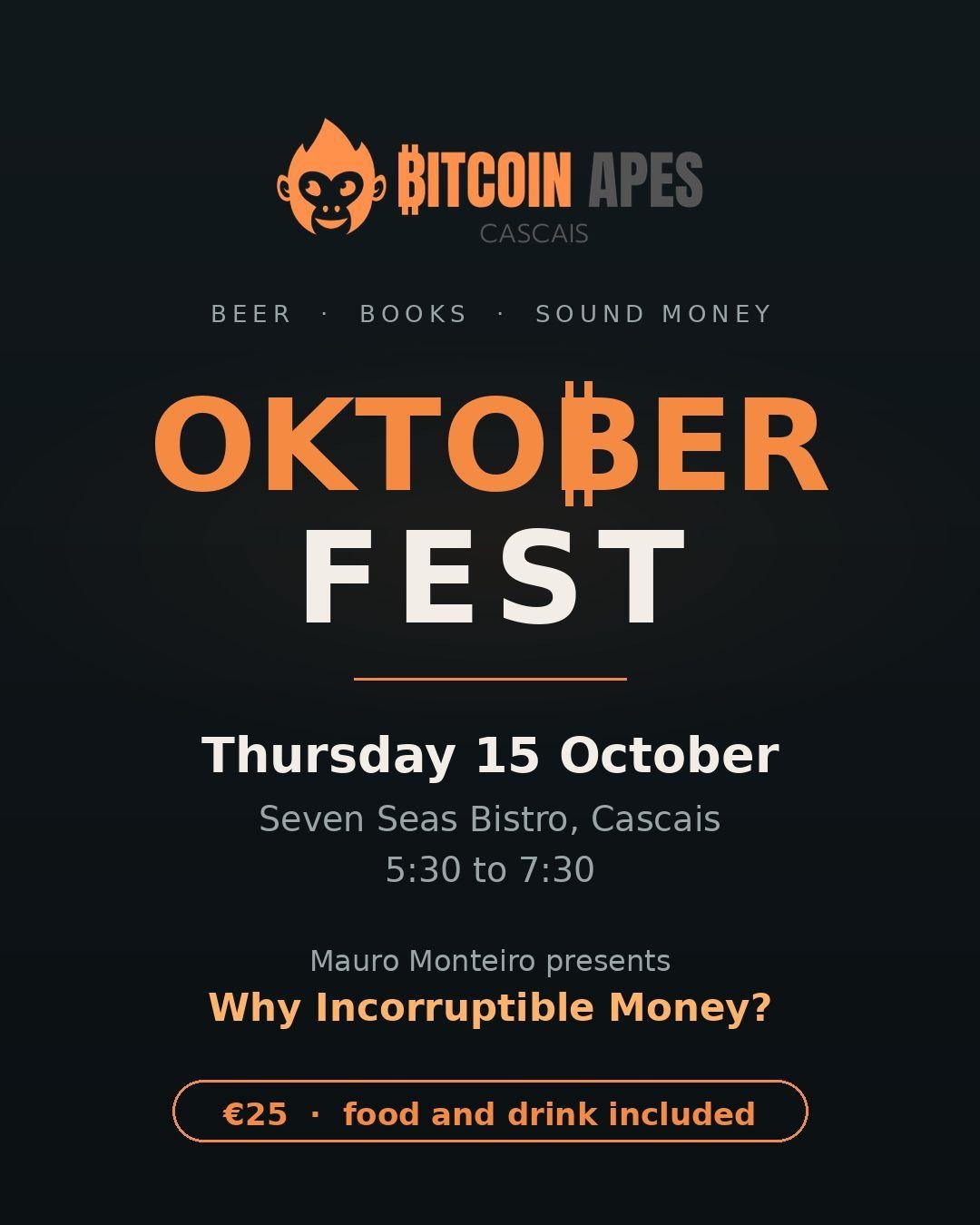 Bitcoin 🦍 Okto₿er Fest 🍺