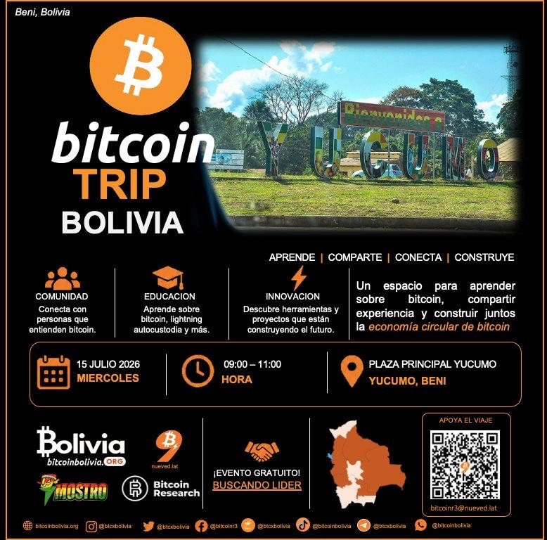 Bitcoin Trip Bolivia - Yucumo
