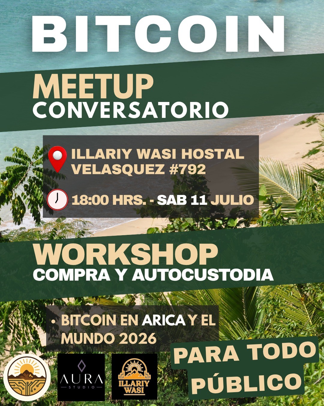 Bitcoin Meetup Julio July