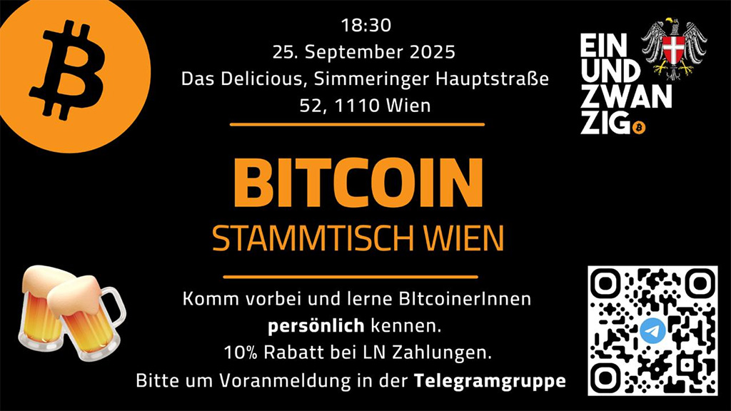 Einundzwanzig Wien Bitcoin Meetup
