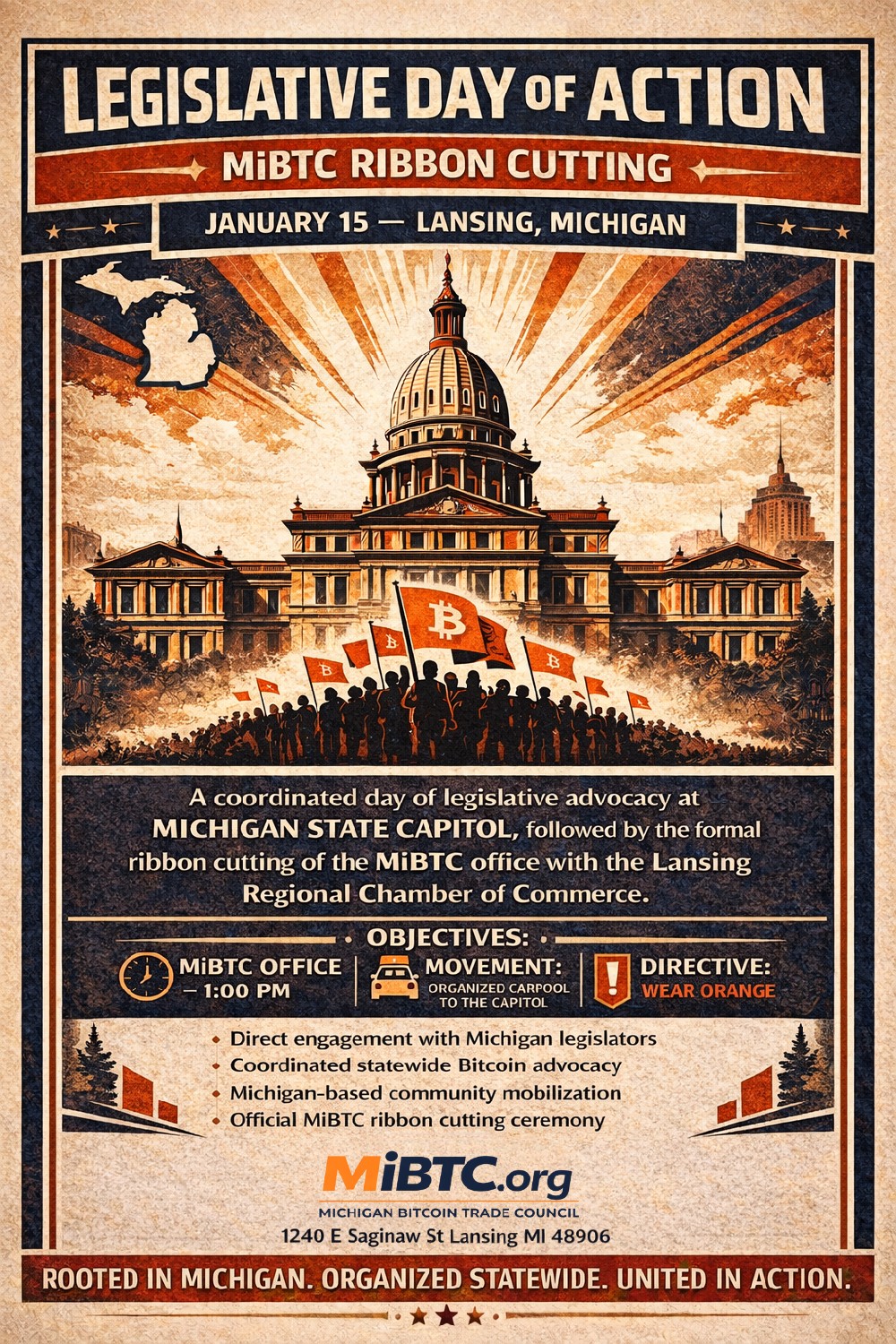 MiBTC Legislative Day of Action
Legislative Day of Action + HQ Ribbon Cutting