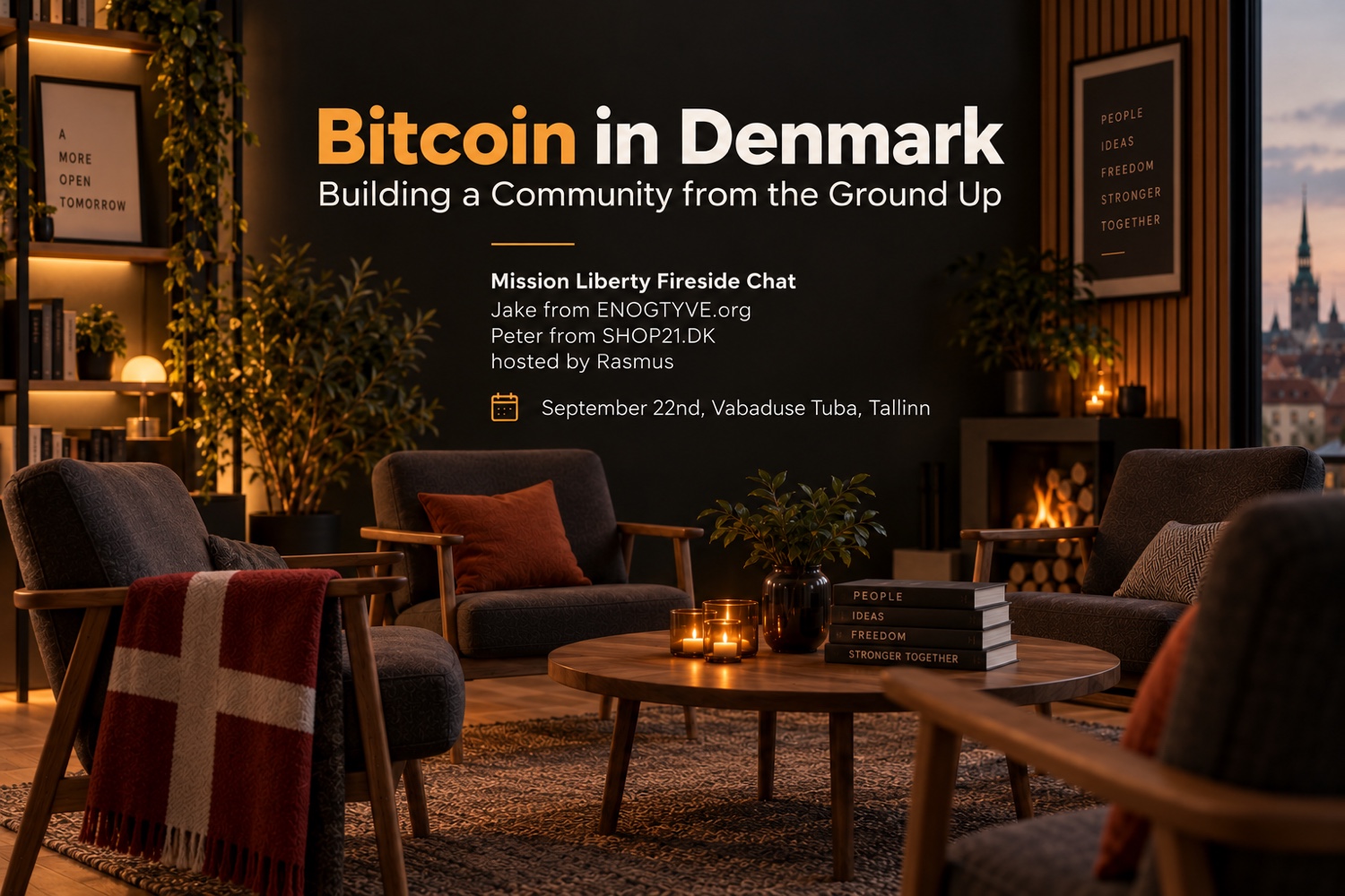 Bitcoin in Denmark: Building a Community from the Ground Up