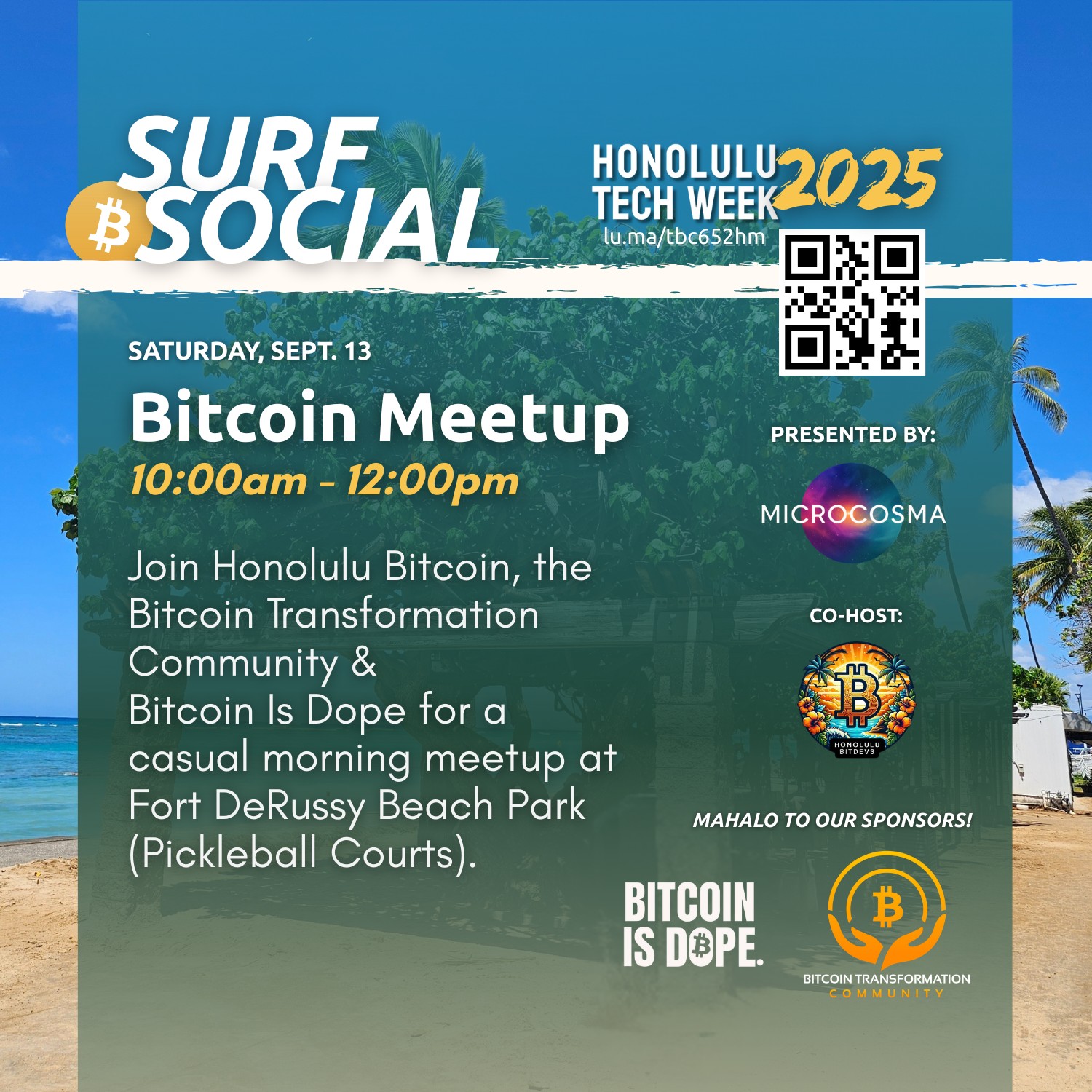 Bitcoin SurfSocial Meetup
