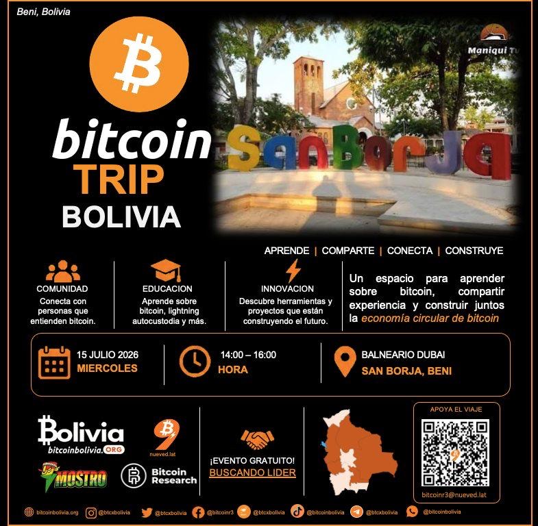 Bitcoin Trip Bolivia - San Borja