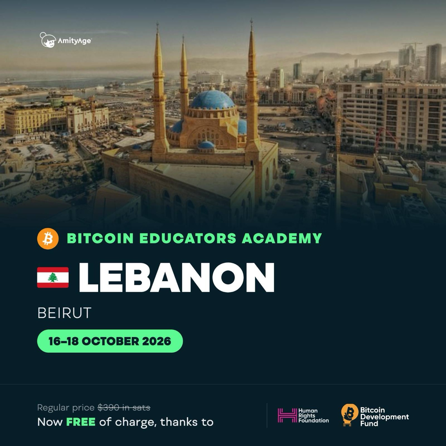 Bitcoin educators academy in Lebanon, Beirut