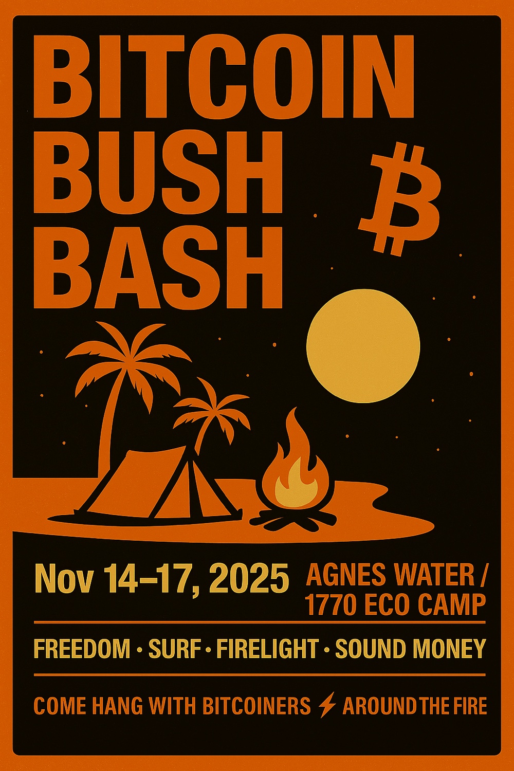 Bitcoin bush bash