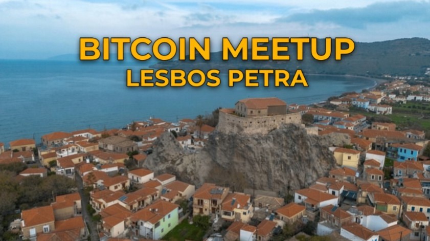 Bitcoin Meetup - Lesbos Petra
